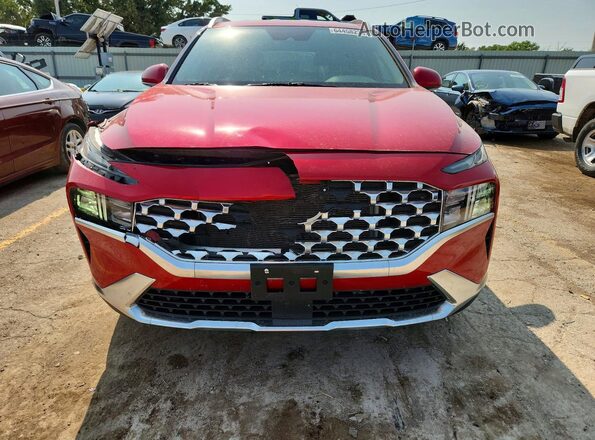 5NMS2DAJ1NH482051 2022 HYUNDAI SANTA Red Vista frontal