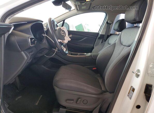 5NMS2DAJ1PH488225 2023 HYUNDAI SANTA White Widok wnętrza z przodu