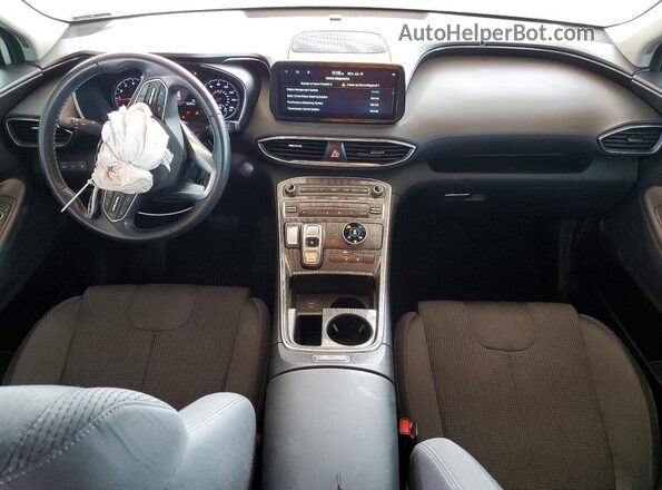 5NMS2DAJ1PH488225 2023 HYUNDAI SANTA White Widok deski rozdzielczej