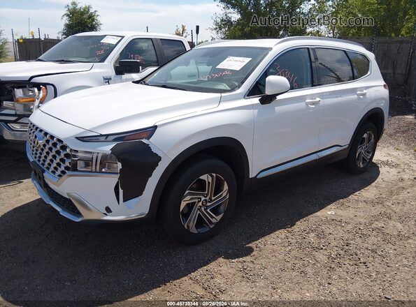 5NMS2DAJ2MH369398 2021 HYUNDAI SANTA FE White Front left