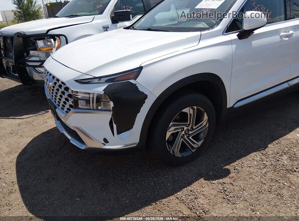 5NMS2DAJ2MH369398 2021 HYUNDAI SANTA FE White Front interior view