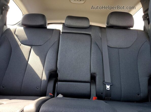 5NMS2DAJ2PH501869 2023 HYUNDAI SANTA Silver Հետևի նստատեղերի տեսք