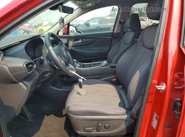 5NMS2DAJ2PH502617 2023 HYUNDAI SANTA Красный Вид салона спереди