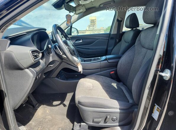 5NMS2DAJ2PH639959 2023 HYUNDAI SANTA Black Front interior view