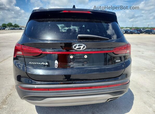 5NMS2DAJ2PH639959 2023 HYUNDAI SANTA Black Rear view