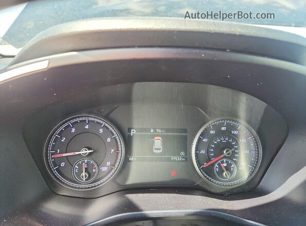 5NMS2DAJ2PH639959 2023 HYUNDAI SANTA Black Instrument cluster view