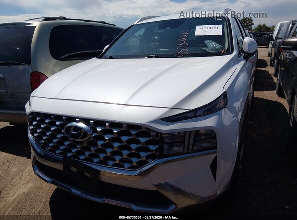 5NMS2DAJ3MH369569 2021 HYUNDAI SANTA FE White Rear interior view