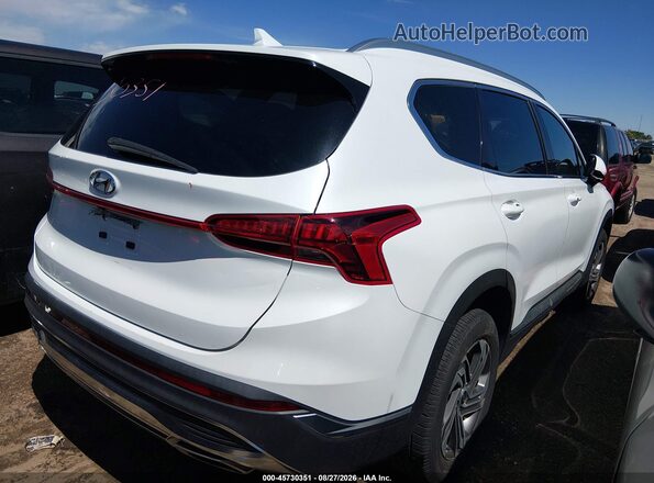 5NMS2DAJ3MH369569 2021 HYUNDAI SANTA FE White Rear right