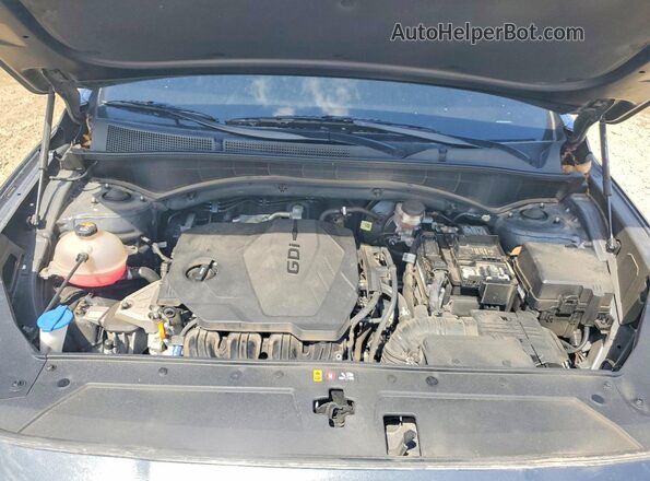 5NMS2DAJ4MH361285 2021 HYUNDAI SANTA Gray Widok komory silnika