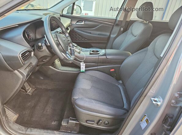 5NMS2DAJ4PH499963 2023 HYUNDAI SANTA Gray Vista interior delantera
