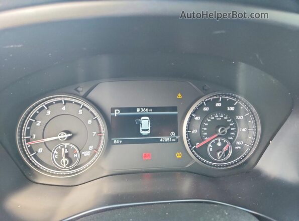 5NMS2DAJ4PH499963 2023 HYUNDAI SANTA Gray Vista del cuadro de instrumentos