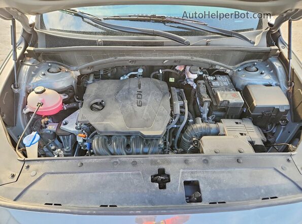 5NMS2DAJ4PH499963 2023 HYUNDAI SANTA Gray Vista del compartimento del motor