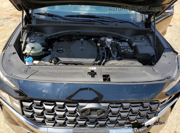 5NMS2DAJ5PH563265 2023 HYUNDAI SANTA Black Vista del compartimento del motor