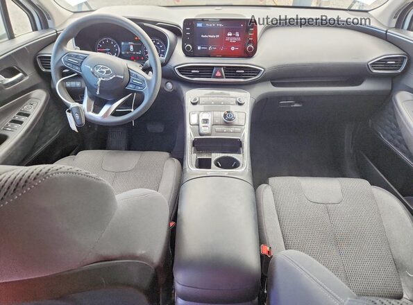5NMS2DAJ6NH450969 2022 HYUNDAI SANTA White Dashboard view