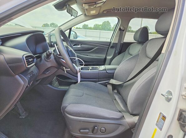 5NMS2DAJ6NH450969 2022 HYUNDAI SANTA White Front interior view
