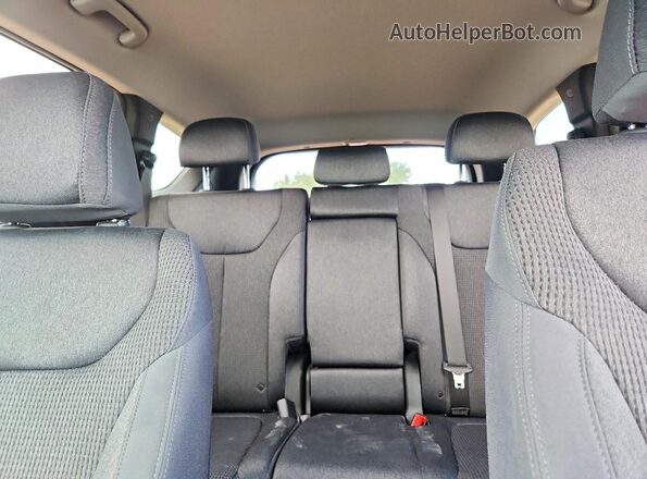 5NMS2DAJ6NH450969 2022 HYUNDAI SANTA White Rear seats view