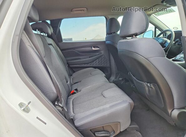 5NMS2DAJ6NH450969 2022 HYUNDAI SANTA White Rear interior view