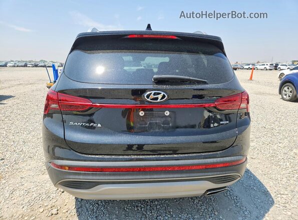 5NMS2DAJ6PH494344 2023 HYUNDAI SANTA Black Вид ззаду