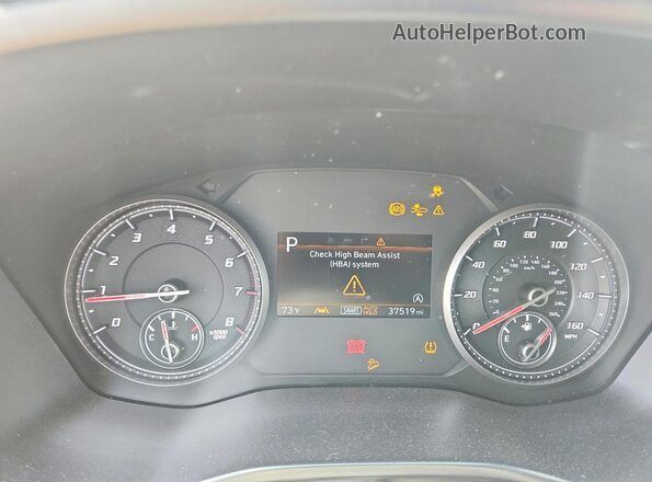 5NMS2DAJ6PH494344 2023 HYUNDAI SANTA Black Вид щитка приладів