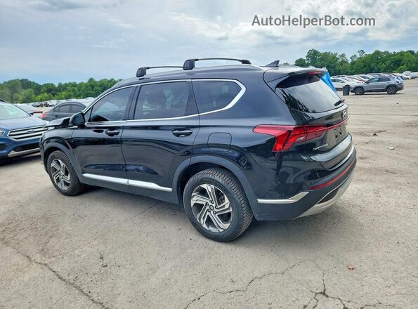 5NMS2DAJ7MH348594 2021 HYUNDAI SANTA Black Հետևի ձախ