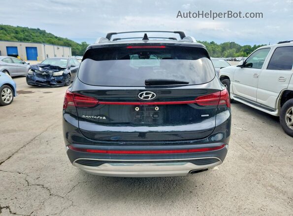5NMS2DAJ7MH348594 2021 HYUNDAI SANTA Black Հետևի տեսք