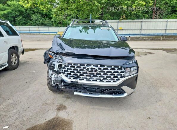 5NMS2DAJ7MH348594 2021 HYUNDAI SANTA Black Դիմացի տեսք