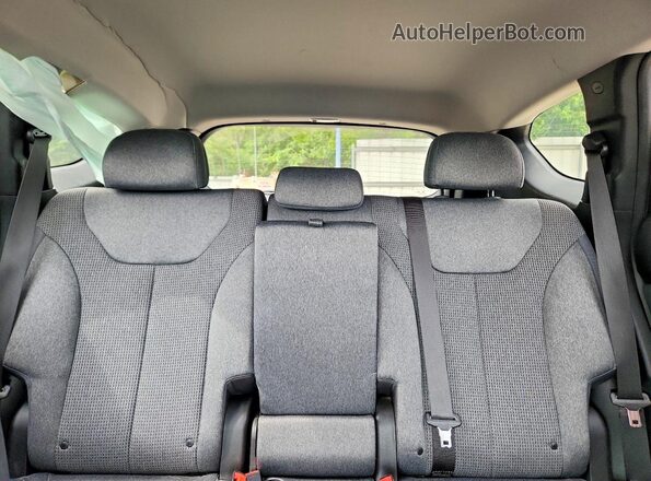 5NMS2DAJ7MH348594 2021 HYUNDAI SANTA Black Հետևի նստատեղերի տեսք