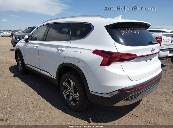 5NMS2DAJ7MH369560 2021 HYUNDAI SANTA FE White Rear left