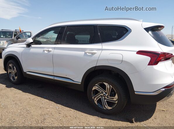 5NMS2DAJ7MH369560 2021 HYUNDAI SANTA FE White Rear interior view