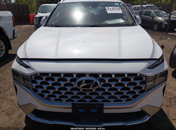 5NMS2DAJ7MH369560 2021 HYUNDAI SANTA FE White Front interior view