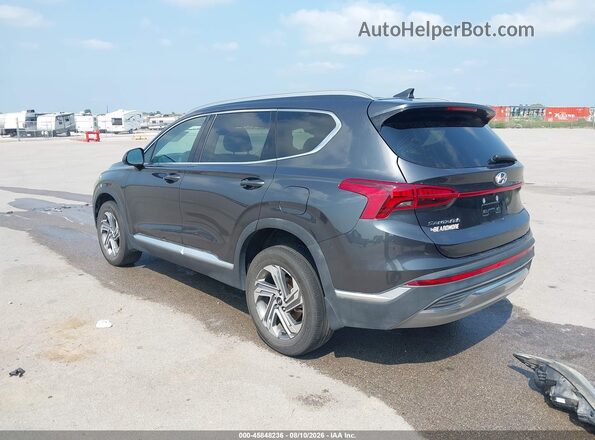 5NMS2DAJ7NH460586 2022 HYUNDAI SANTA FE Gray Հետևի ձախ