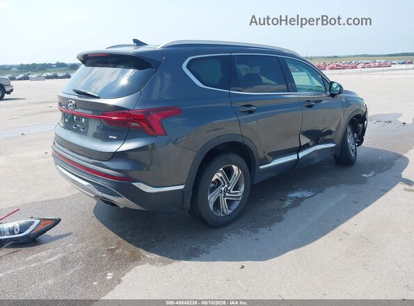 5NMS2DAJ7NH460586 2022 HYUNDAI SANTA FE Gray Հետևի աջ