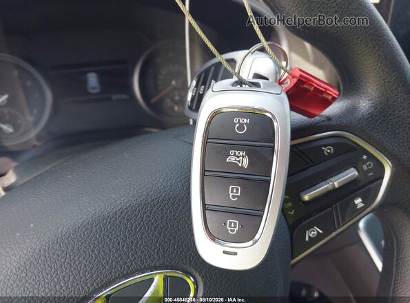 5NMS2DAJ7NH460586 2022 HYUNDAI SANTA FE Gray Առջևի վահանակի տեսք