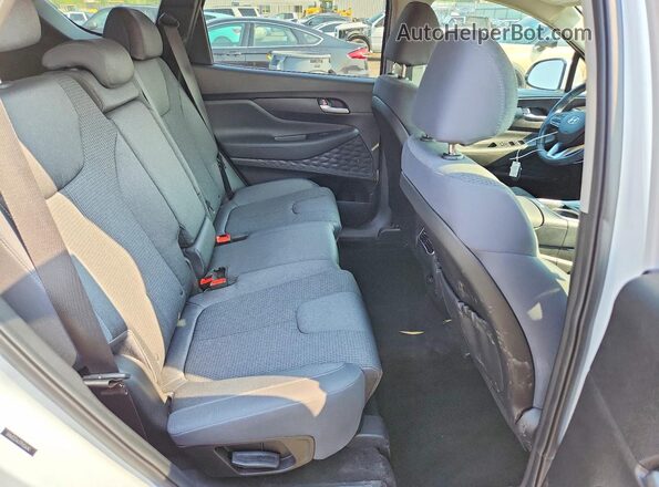5NMS2DAJ7PH516142 2023 HYUNDAI SANTA White Vista interior trasera