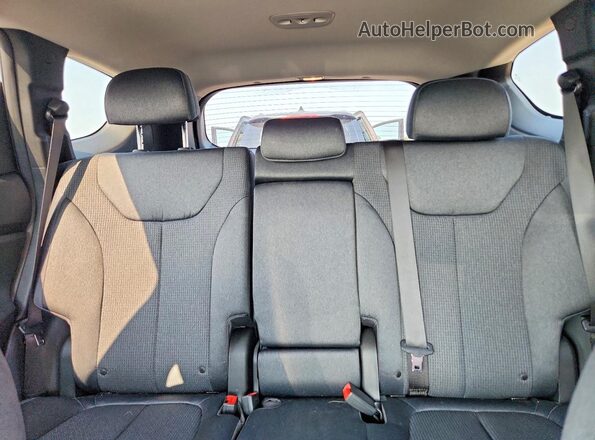 5NMS2DAJ7PH516142 2023 HYUNDAI SANTA White Vista de los asientos traseros
