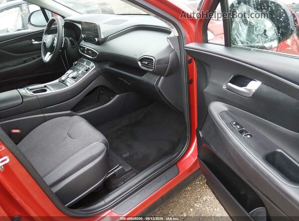 5NMS2DAJ8NH468678 2022 HYUNDAI SANTA FE Красный Вид салона спереди
