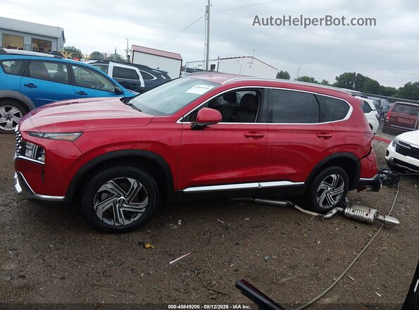 5NMS2DAJ8NH468678 2022 HYUNDAI SANTA FE Красный Панорамный вид салона 360°