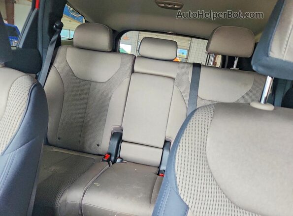 5NMS2DAJ8PH563227 2023 HYUNDAI SANTA Red Rear seats view