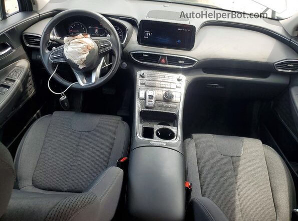 5NMS2DAJ8PH616864 2023 HYUNDAI SANTA Charcoal Dashboard view