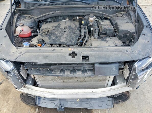 5NMS2DAJ8PH616864 2023 HYUNDAI SANTA Charcoal Engine compartment view