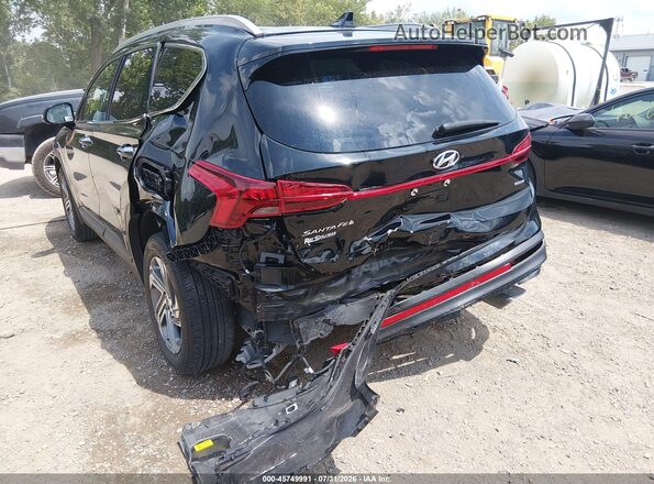 5NMS2DAJ8PH657382 2023 HYUNDAI SANTA FE Black Вид спереду