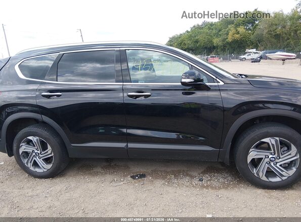 5NMS2DAJ8PH657382 2023 HYUNDAI SANTA FE Black Вид задньої частини салону
