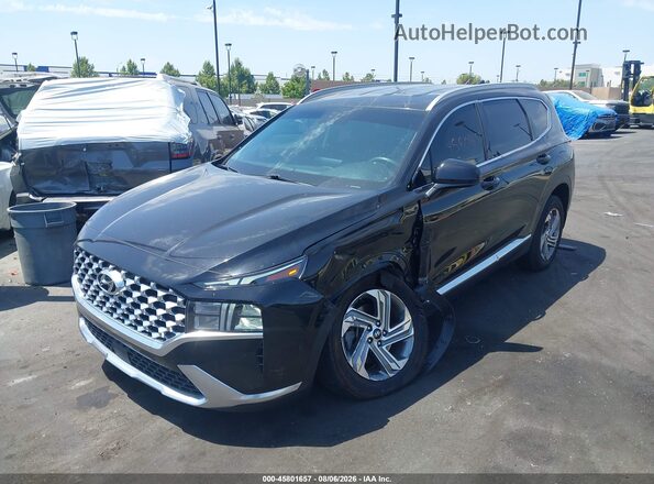 5NMS2DAJ9MH353425 2021 HYUNDAI SANTA FE Black Դիմացի տեսք