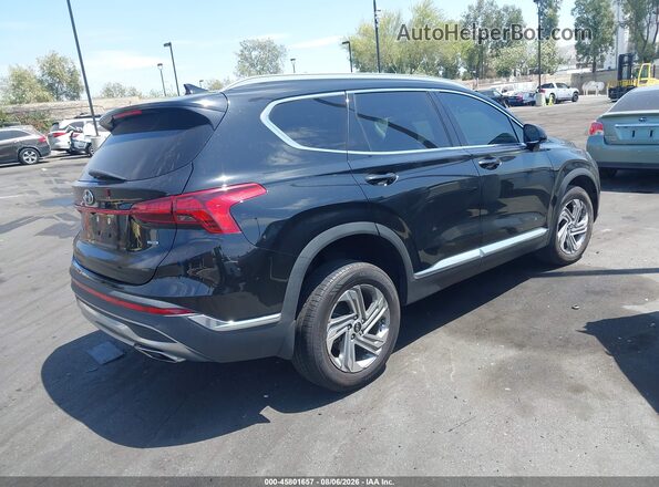 5NMS2DAJ9MH353425 2021 HYUNDAI SANTA FE Black Հետևի աջ