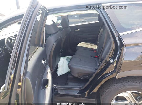 5NMS2DAJ9MH353425 2021 HYUNDAI SANTA FE Black VIN կոդի պիտակի տեսք