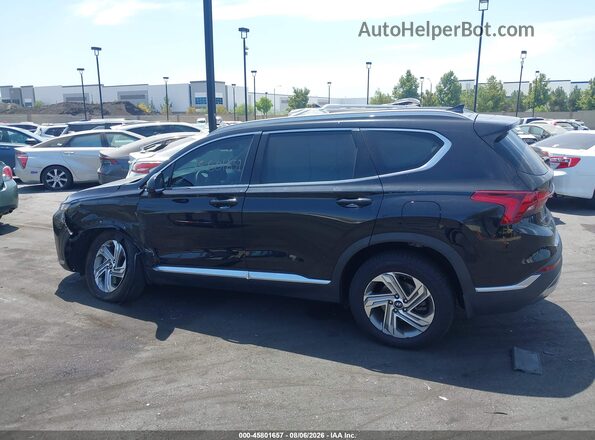 5NMS2DAJ9MH353425 2021 HYUNDAI SANTA FE Black Սալոնի 360 աստիճան տեսք