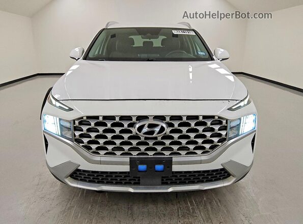 5NMS2DAJ9MH356339 2021 HYUNDAI SANTA White Front view