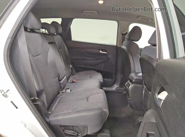 5NMS2DAJ9MH356339 2021 HYUNDAI SANTA White Rear interior view