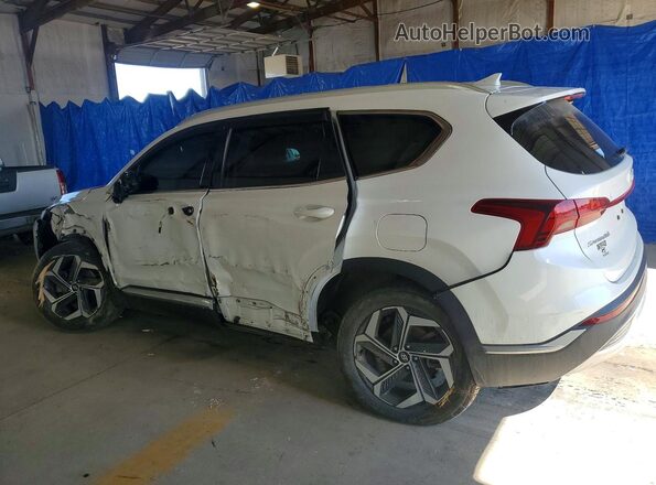 5NMS2DAJ9NH390038 2022 HYUNDAI SANTA White Задня ліва чверть
