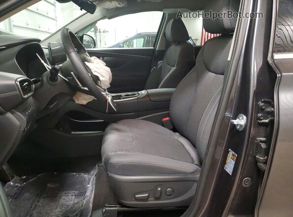 5NMS2DAJ9PH630224 2023 HYUNDAI SANTA Gray Front interior view